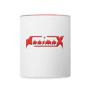 Annimax - Contrast Coffee Mug - white/red - Front
