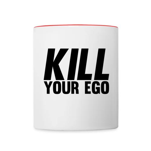 Kill Your Ego - Contrast Coffee Mug