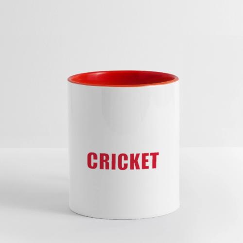 Power Play Cricket - Contrast Coffee Mug