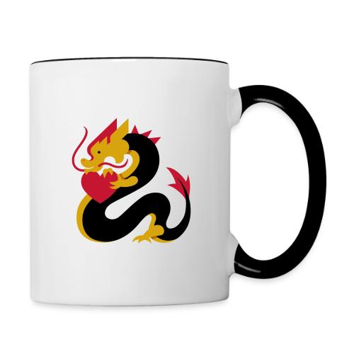 Core Values Dragon: Kindness - Contrast Coffee Mug
