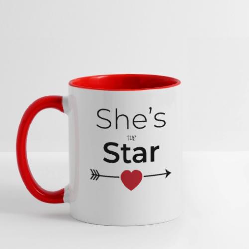 Valentine Day Mug for Her - Contrast Coffee Mug
