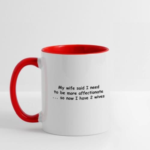 Affectionate - 2 Wives - Contrast Coffee Mug