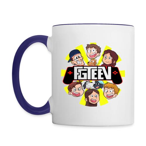 FGTEEV LOGO - Contrast Coffee Mug