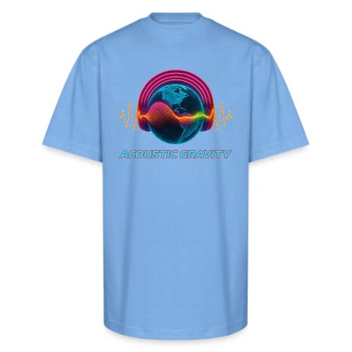 Earth's Headphones - Unisex Oversized Heavyweight T-Shirt