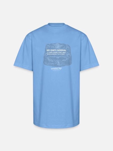 No One's Normal - Unisex Oversized Heavyweight T-Shirt - sky blue