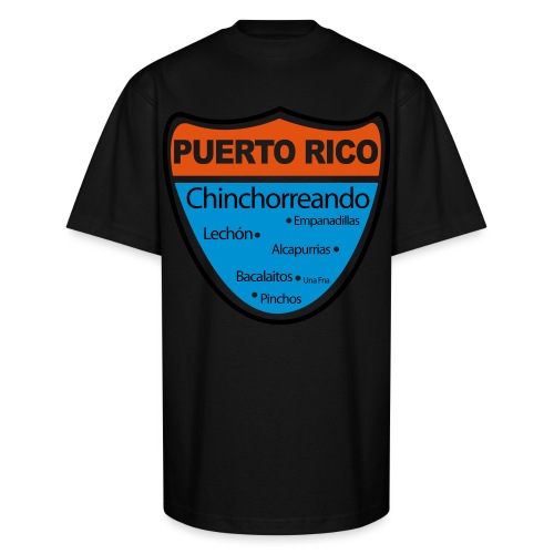 Chinchorreando en Puerto Rico - Unisex Oversized Heavyweight T-Shirt