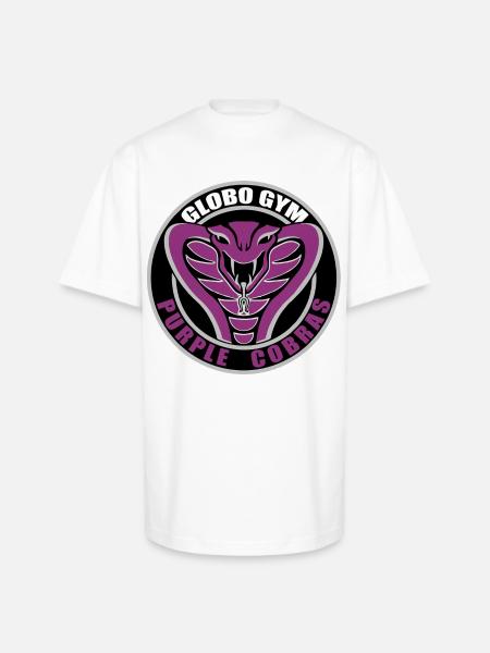 Globo GYM - Unisex Oversized Heavyweight T-Shirt - white