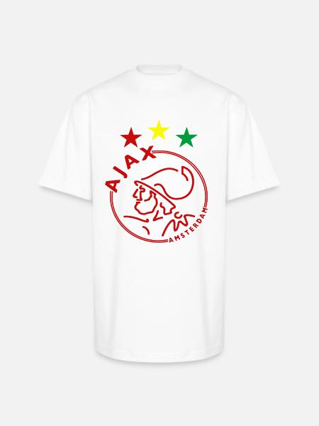 ajax amsterdam - Unisex Oversized Heavyweight T-Shirt - white