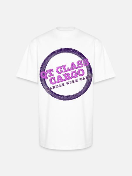 Cutie Class - Unisex Oversized Heavyweight T-Shirt - white