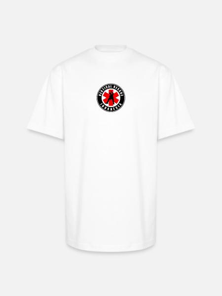 Vertical Rescue Indonesia - Unisex Oversized Heavyweight T-Shirt - white
