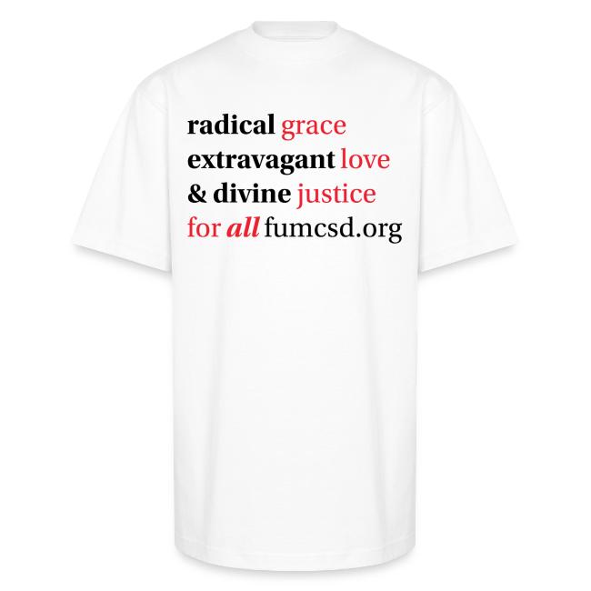 Grace. Love. Justice. serif font