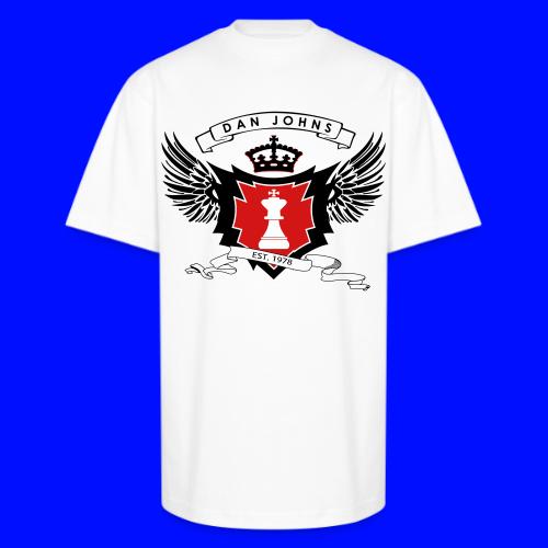 danjohnsawlogo - Unisex Oversized Heavyweight T-Shirt