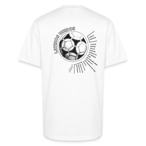 Latino Unidos - Camiseta blanca - Unisex Oversized Heavyweight T-Shirt