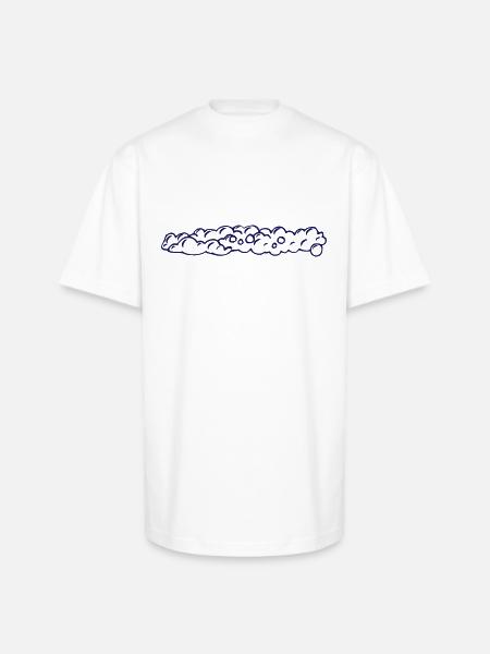Soap Bubbles - Unisex Oversized Heavyweight T-Shirt - white