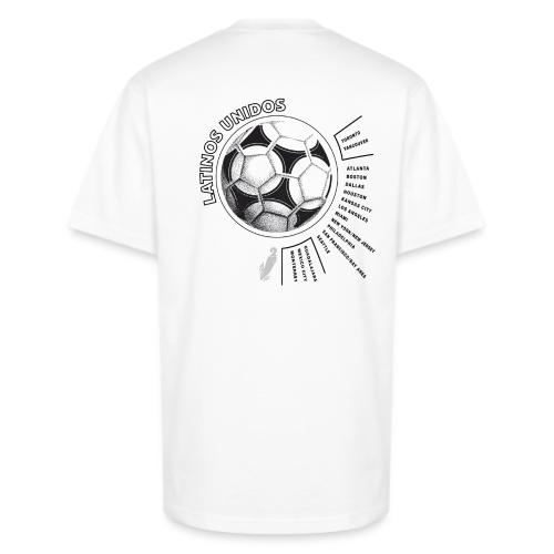 Latino Unidos - Camiseta blanca - Unisex Oversized Heavyweight T-Shirt