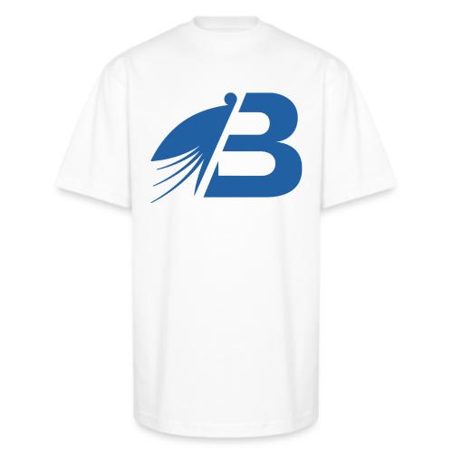 Bluefly Logomark - Blue - Unisex Oversized Heavyweight T-Shirt