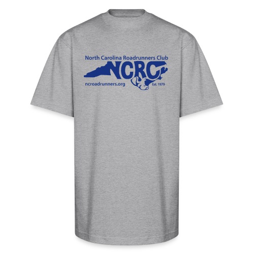 NCRC Blue Logo3 - Unisex Oversized Heavyweight T-Shirt