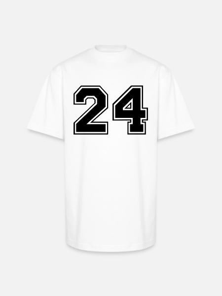 24 - Unisex Oversized Heavyweight T-Shirt - white