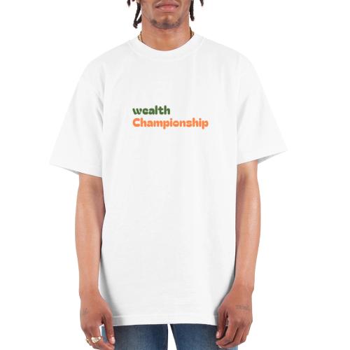 Wealth Championship - Unisex Oversized Heavyweight T-Shirt