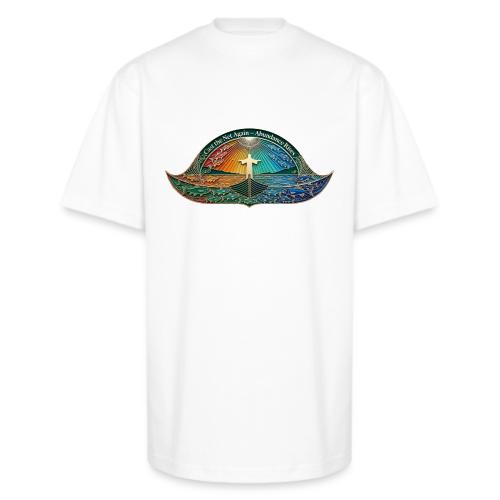 Easter Cast the Net Again T Shirt, abundance Gift - Unisex Oversized Heavyweight T-Shirt