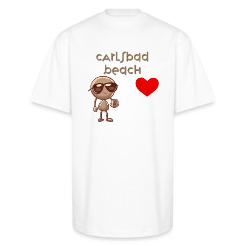 Smoon City_Carlsbad Beach - Unisex Oversized Heavyweight T-Shirt