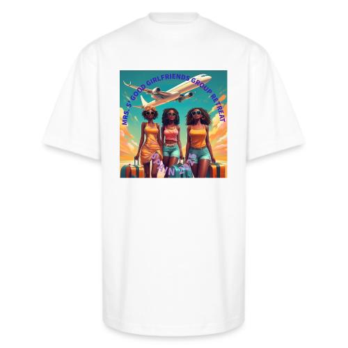 Mrs. S' Good Girlfriends Group Retreat - Unisex Oversized Heavyweight T-Shirt