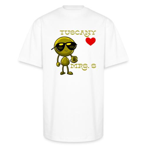 Smoon City_Tuscany Mrs. S - Unisex Oversized Heavyweight T-Shirt