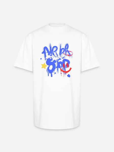 Living - Unisex Oversized Heavyweight T-Shirt - white