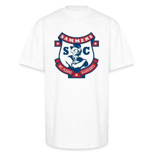 sammers on white png - Unisex Oversized Heavyweight T-Shirt
