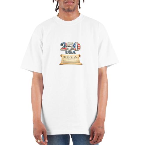 250th anniversary celebration of America - Unisex Oversized Heavyweight T-Shirt