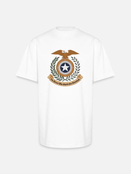 Legacy of Loyalty - Unisex Oversized Heavyweight T-Shirt - white