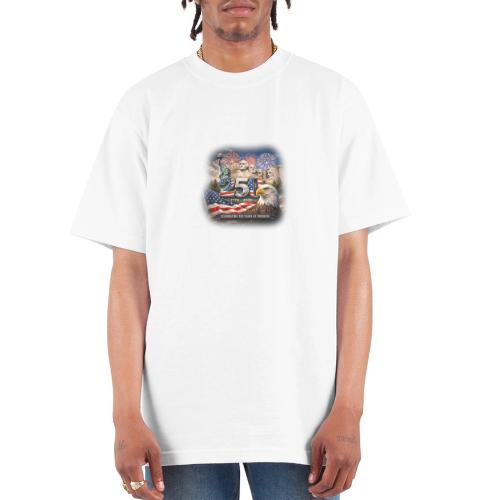 1776-2026 | Celebrating 250 Years of Freedom - Unisex Oversized Heavyweight T-Shirt