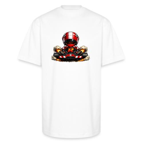 Carcadelogoracerback - Unisex Oversized Heavyweight T-Shirt