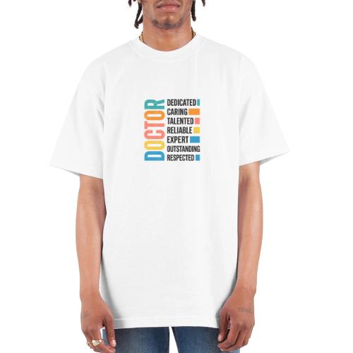 Proud Doctor Traits - Unisex Oversized Heavyweight T-Shirt