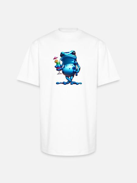 Poison dart frog - Unisex Oversized Heavyweight T-Shirt - white