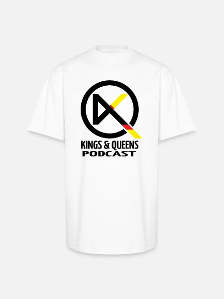 Diagonal Stripes in Dawn - Unisex Oversized Heavyweight T-Shirt - white