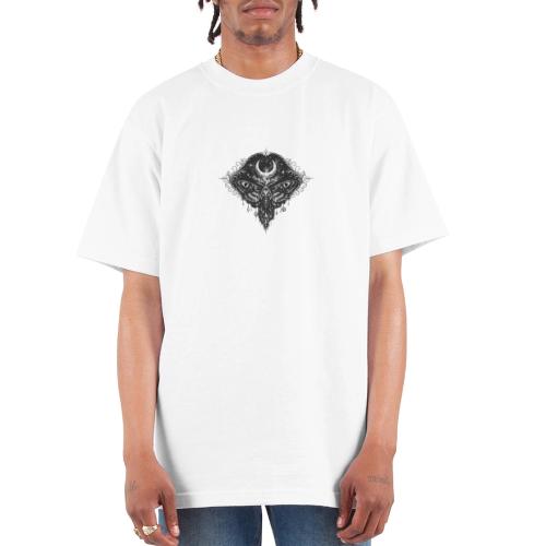 Crescent Moth - Unisex Oversized Heavyweight T-Shirt