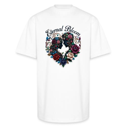 Eternal Bloom Embrace T-Shirt - Unisex Oversized Heavyweight T-Shirt