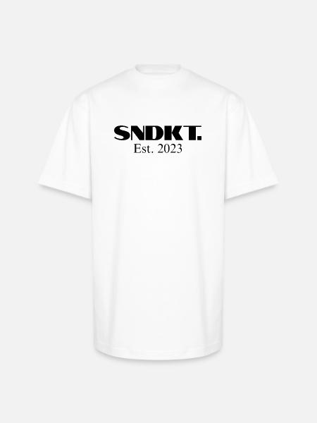 SNDKT - Unisex Oversized Heavyweight T-Shirt - white