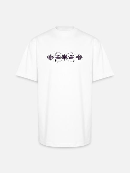 Ornament - Unisex Oversized Heavyweight T-Shirt - white