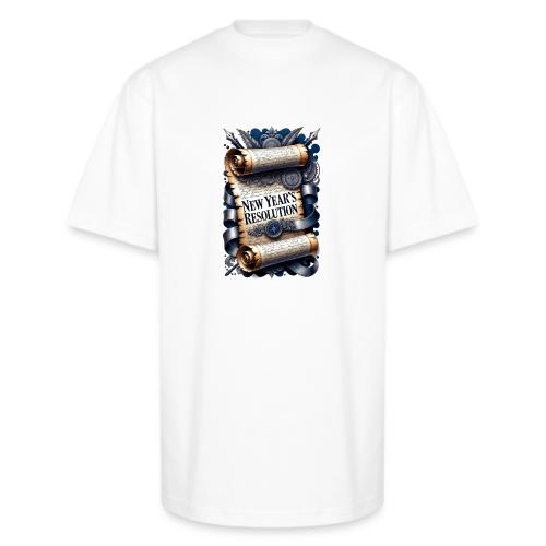 New Year's Resolution T-Shirt - Unisex Oversized Heavyweight T-Shirt