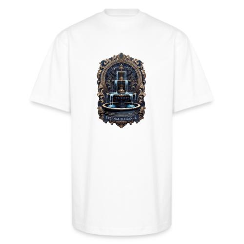Gilded Baroque Fountain T-Shirt - Unisex Oversized Heavyweight T-Shirt
