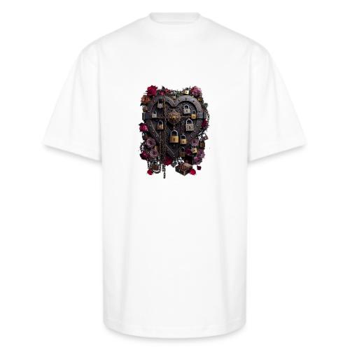 My Heart Permanently on Vacation T-Shirt - Unisex Oversized Heavyweight T-Shirt