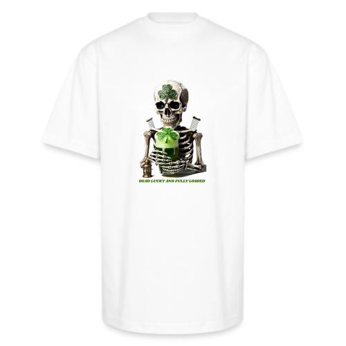 Eternal Stout Skeleton Graphic Tee - Unisex Oversized Heavyweight T-Shirt