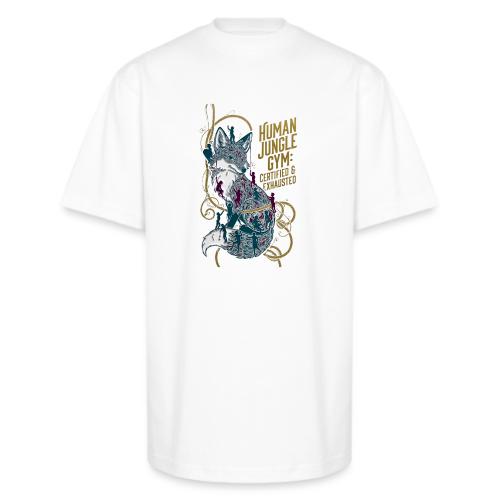 Human Jungle Gym Fox Tee - Unisex Oversized Heavyweight T-Shirt
