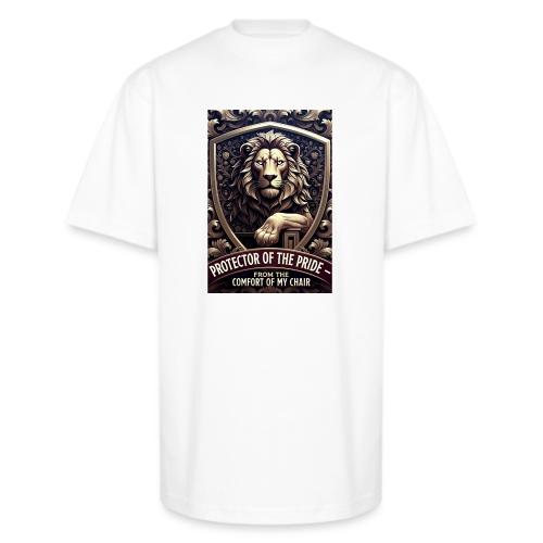 Lion King T Shirt, Funny Low-Effort Father Gift - Unisex Oversized Heavyweight T-Shirt
