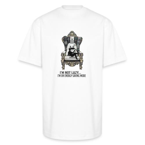 Remote Throne Procrastinator T Shirt, Dad Gift - Unisex Oversized Heavyweight T-Shirt
