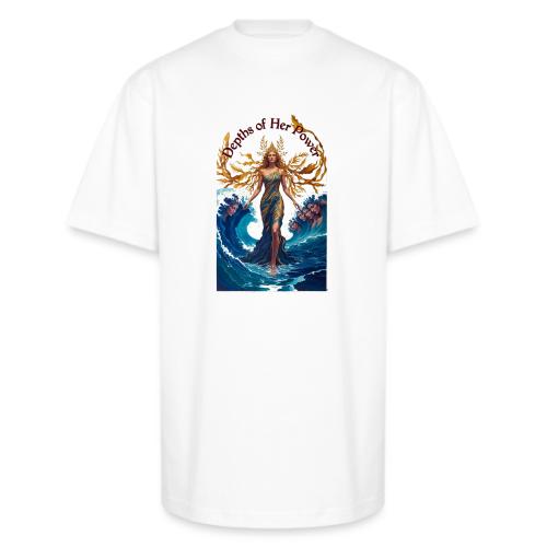 Women’s Day Tidal Sovereign T Shirt, Gift for Wife - Unisex Oversized Heavyweight T-Shirt