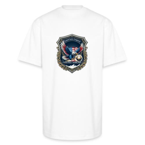 USA Eagle Vanguard T-Shirt,American Flag PrideGift - Unisex Oversized Heavyweight T-Shirt