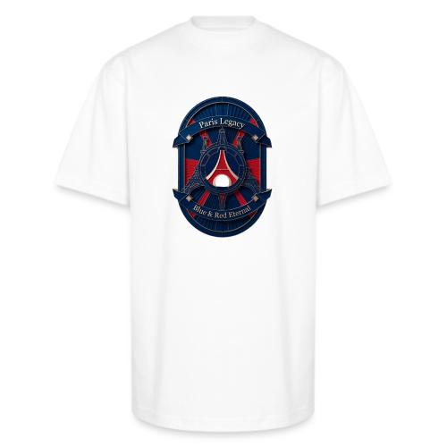 Paris Pride Heritage T Shirt, Soccer Fan Gift - Unisex Oversized Heavyweight T-Shirt